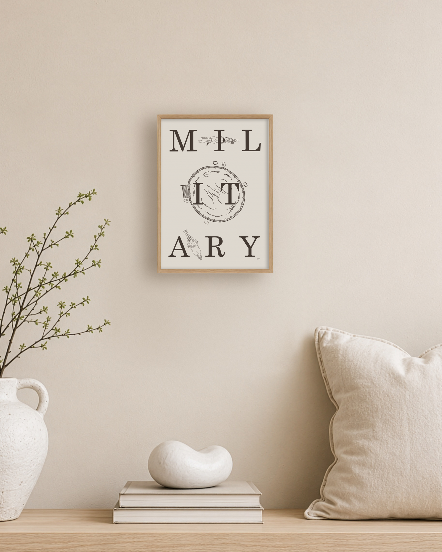 Military – Disciplin plakat