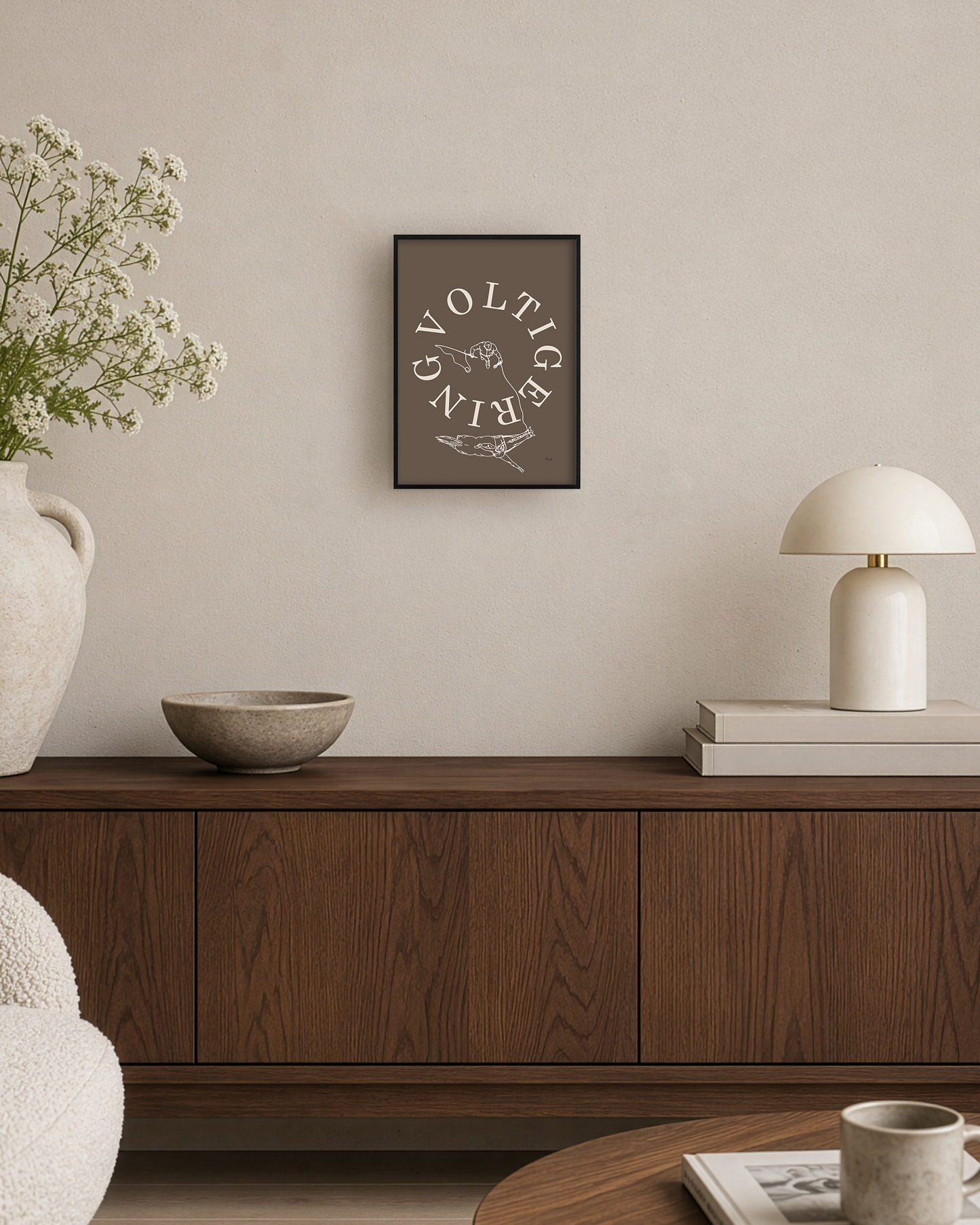 Voltigering – Disciplin plakat