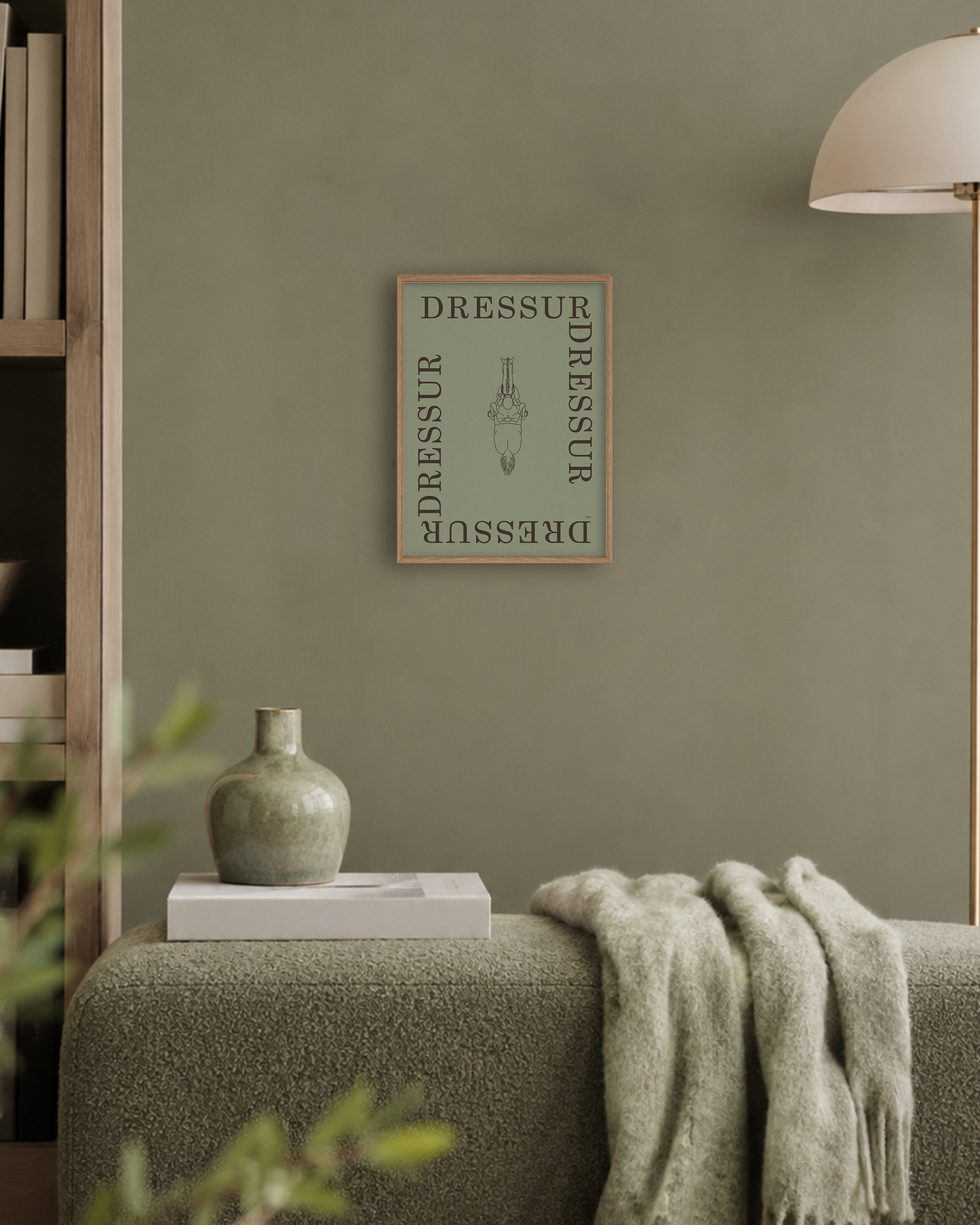 Dressur – Disciplin plakat