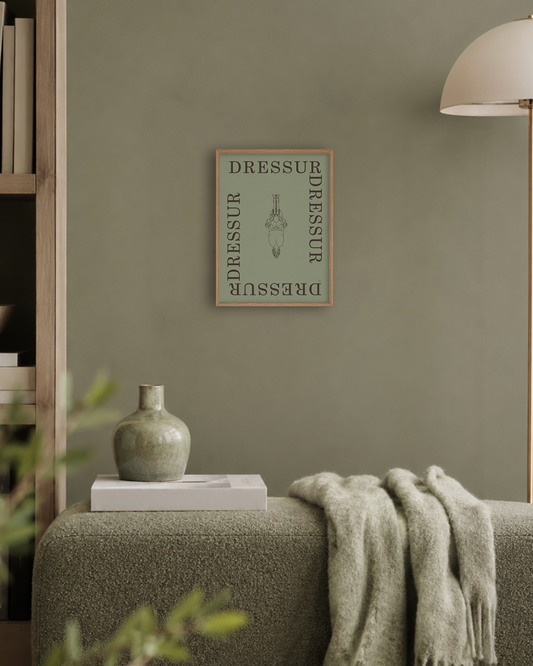 Dressur – Disciplin plakat