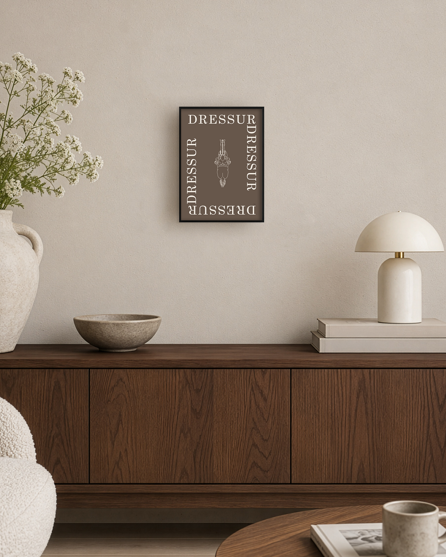 Dressur – Disciplin plakat