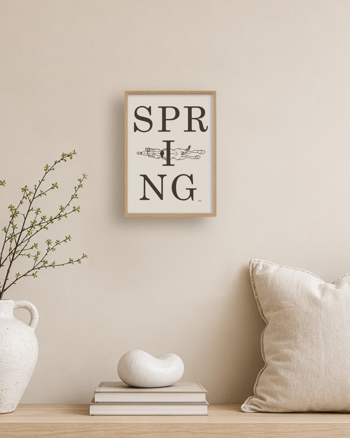Spring – Disciplin plakat (digital)