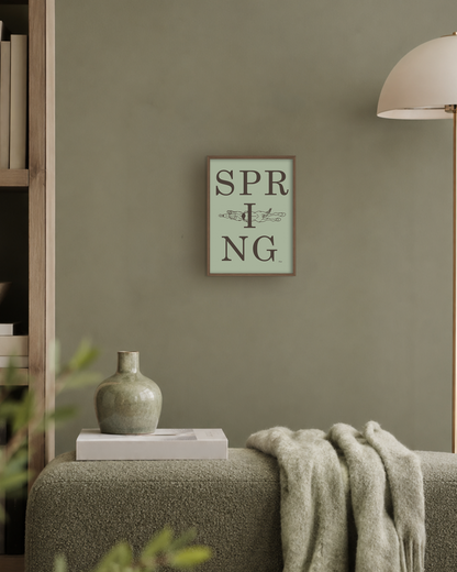 Spring – Disciplin plakat