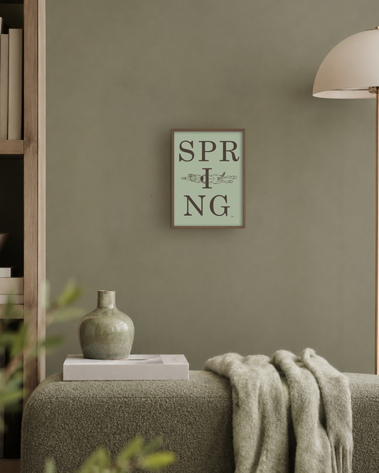 Spring – Disciplin plakat (digital)