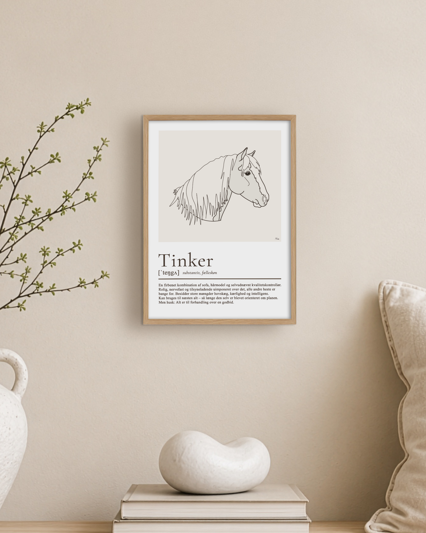 Tinker – humoristisk plakat