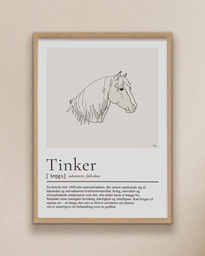 Tinker – humoristisk plakat