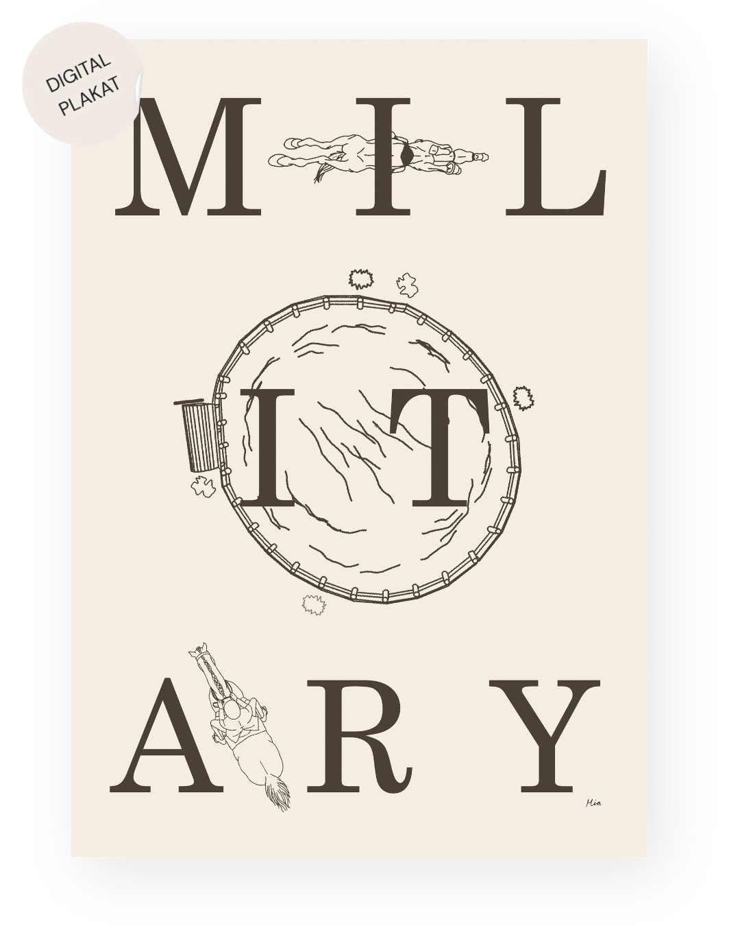 Military – Disciplin plakat (digital)