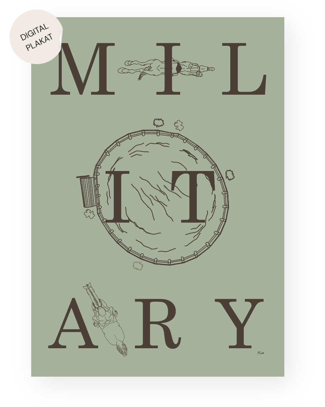 Military – Disciplin plakat (digital)