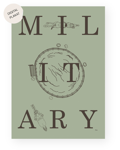 Military – Disciplin plakat (digital)
