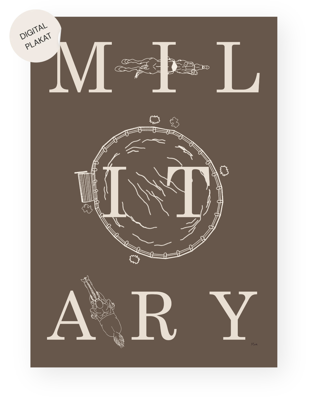 Military – Disciplin plakat (digital)