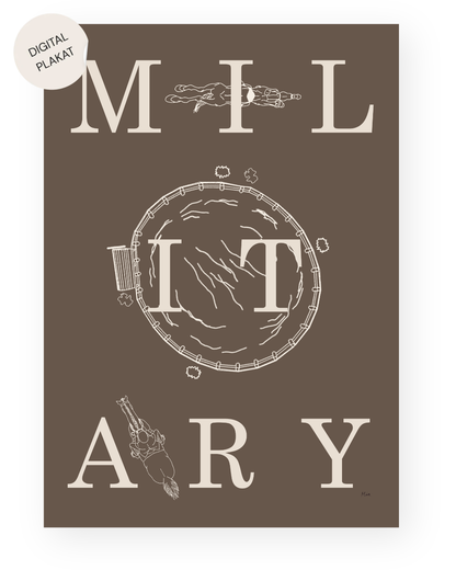 Military – Disciplin plakat (digital)