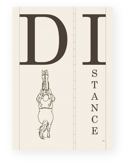 Distance – Disciplin plakat