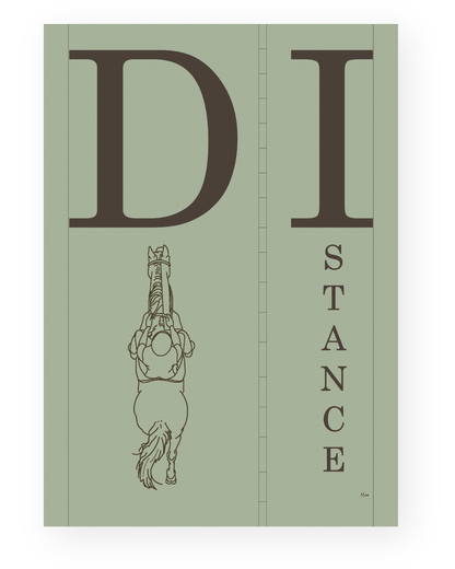 Distance – Disciplin plakat