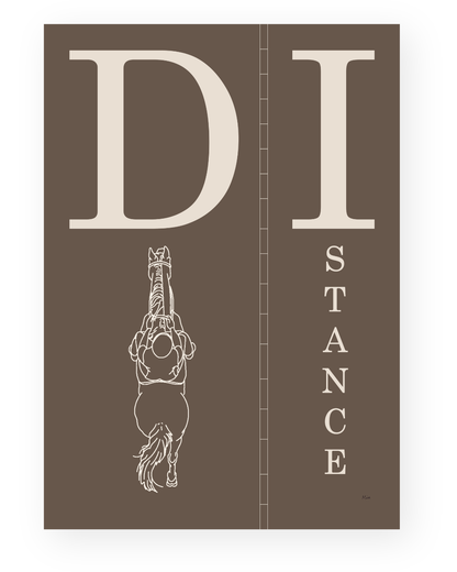 Distance – Disciplin plakat