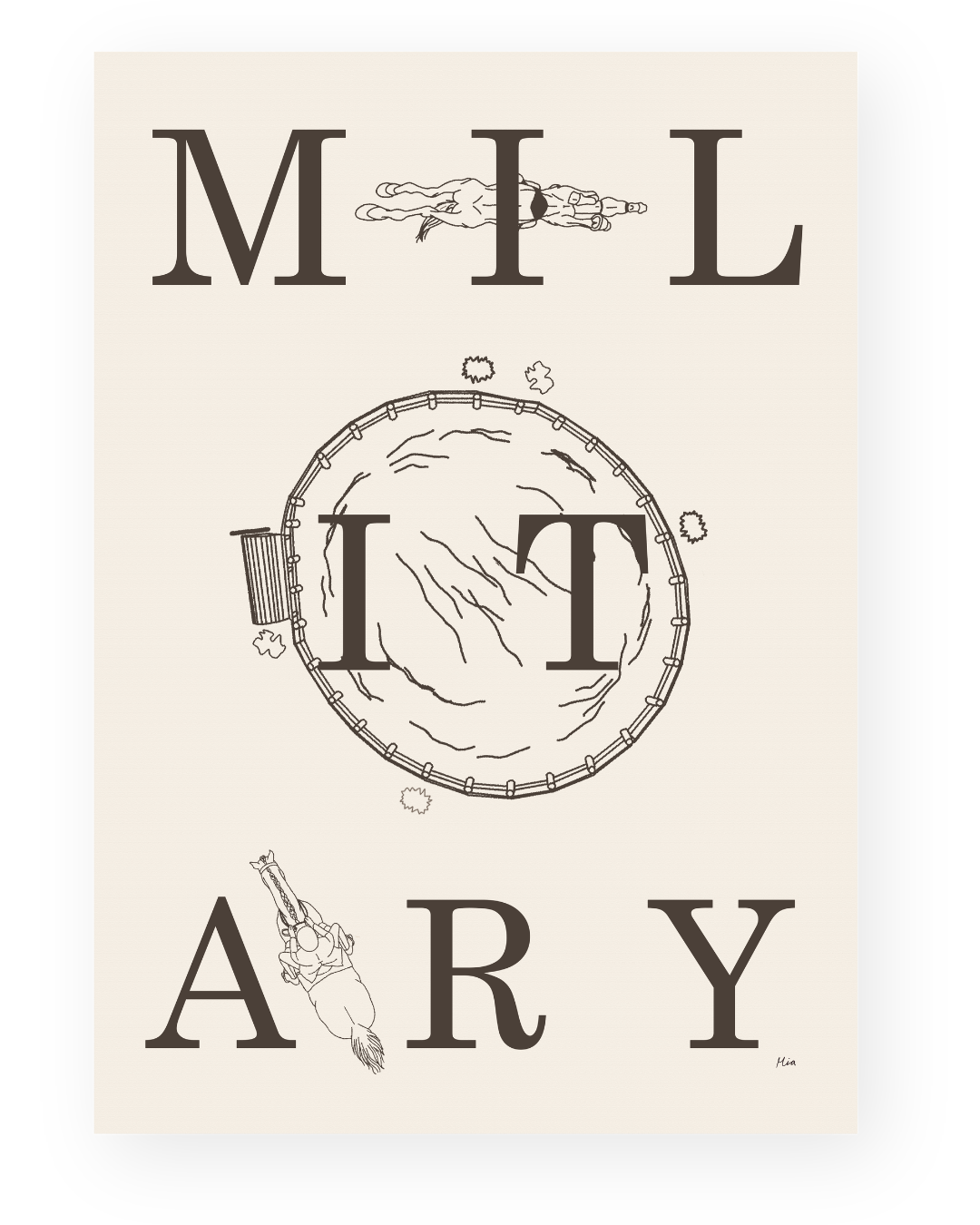 Military – Disciplin plakat