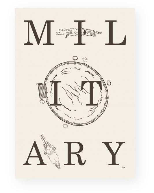 Military – Disciplin plakat
