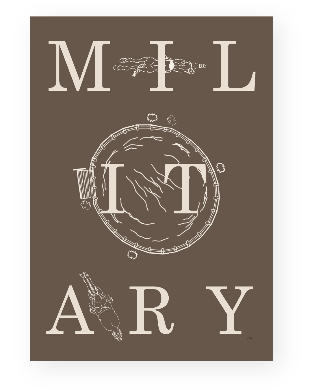 Military – Disciplin plakat