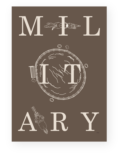 Military – Disciplin plakat